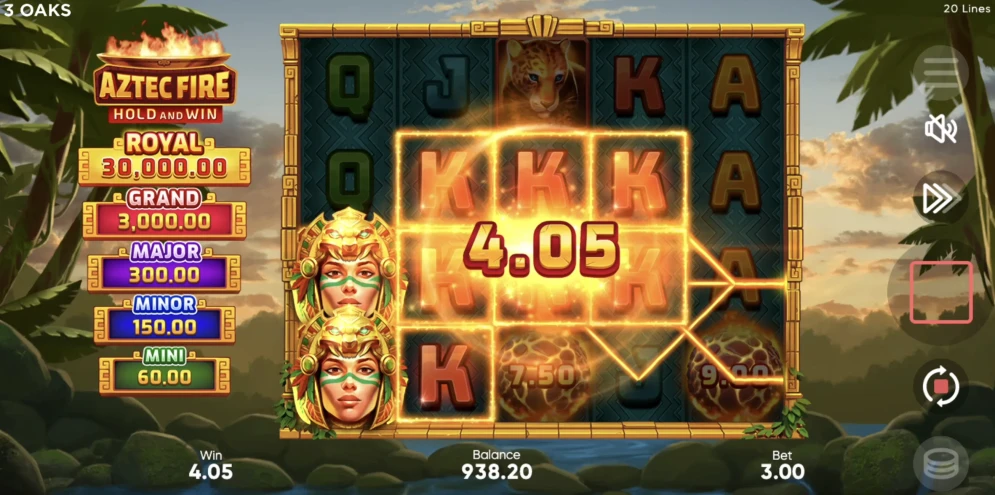 Aztec Fire: Hold and Win
